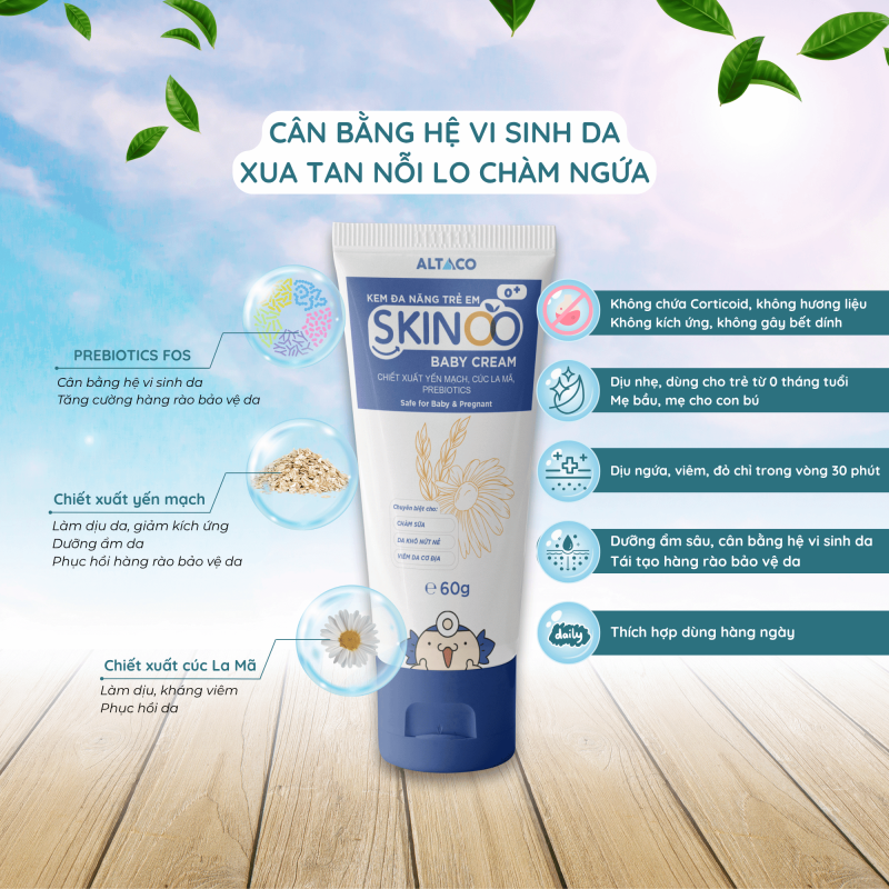 Kem đa năng Skinoo