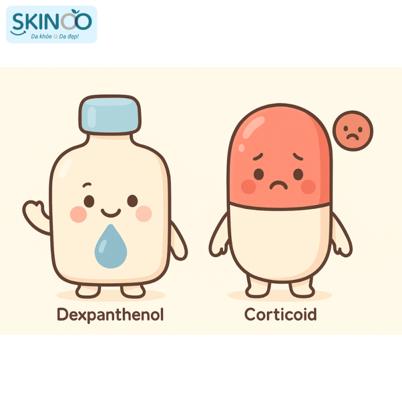 Dexpanthenol có phải corticoid (3)