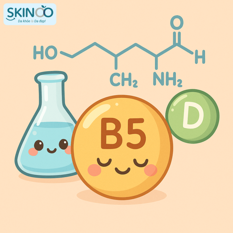 Dexpanthenol có phải corticoid