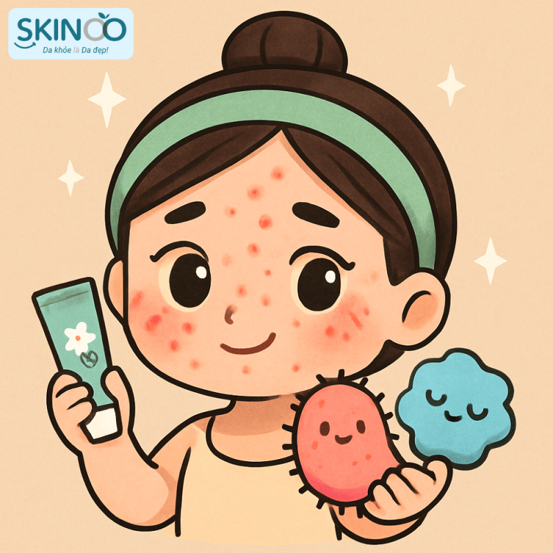 các vi khuẩn gây mụn trên da (12)
