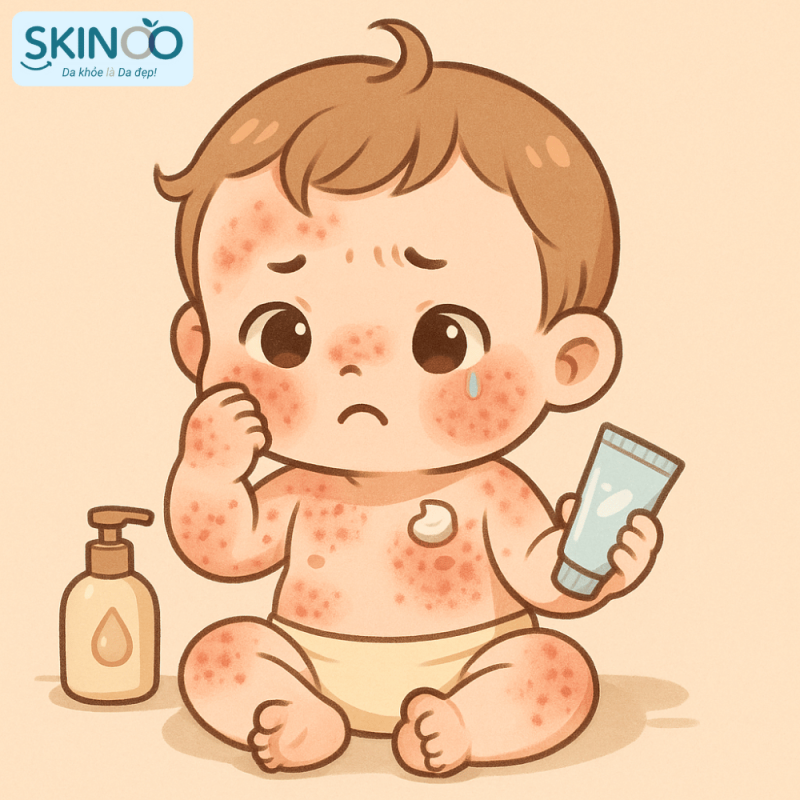 Cách chữa chàm sữa hiệu quả (3)
