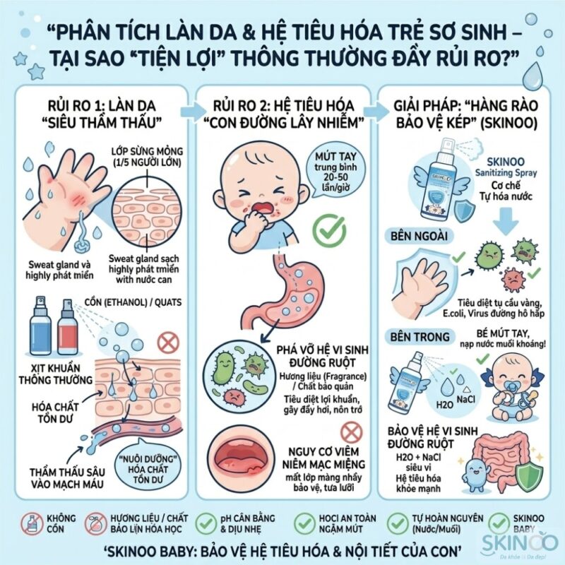 Xịt Khuẩn Tay Cho Trẻ Sơ Sinh Không Cần Rửa Lại (3)