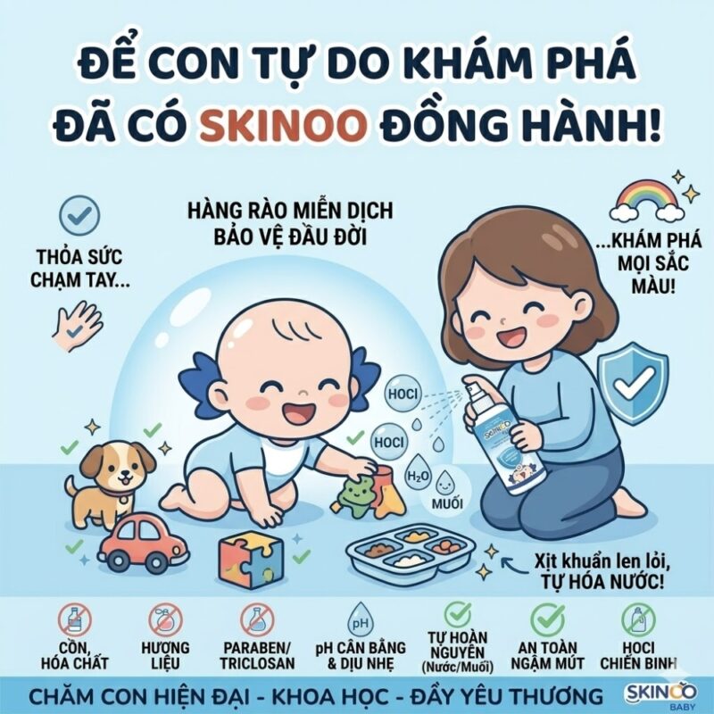 Xịt Khuẩn Tay Cho Trẻ Sơ Sinh Không Cần Rửa Lại (6)