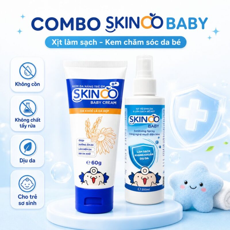 Combo cho chàm sữa