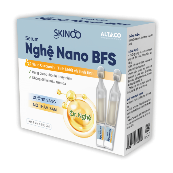 Serum nghệ nano bfs Skinoo